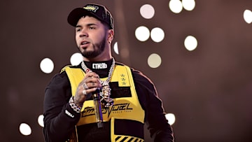 Anuel AA en concierto, en Brooklyn (Nueva York)