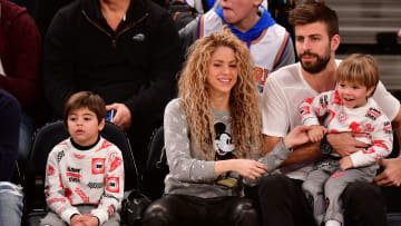 Celebrities Attend The New York Knicks Vs Philadelphia 76ers Game