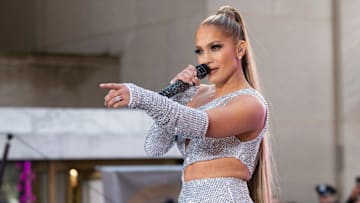 Jennifer Lopez Performs On NBC's "Today"