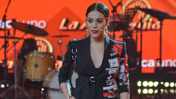 Danna Paola en la presentación de La Academia en 2019