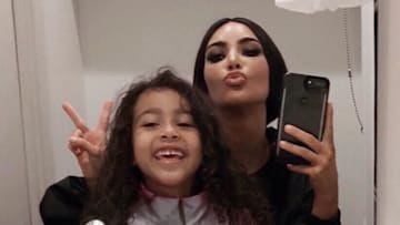 Kim Kardashian West and daughter North West