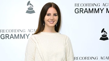 Lana Del Rey durante evento de los Grammy Museum