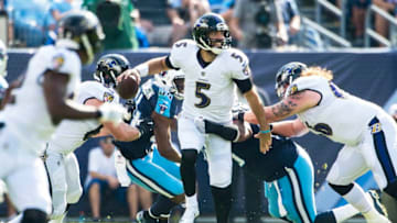 NASHVILLE, TN - NOVEMBER 5: Quarterback Joe Flacco