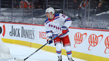 Adam Fox #23 of the New York Rangers (Photo by Mitchell Leff/Getty Images)