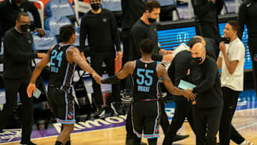 Atlanta Hawks. Mandatory Credit: Neville E. Guard-USA TODAY Sports