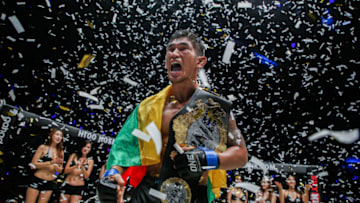 Aung La N Sang (Photo by Dux Carvajal/ONE Championship/Getty Images)