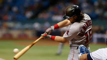 ST. PETERSBURG, FL - AUGUST 9: Andrew Benintendi