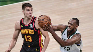 Atlanta Hawks. Mandatory Credit: Benny Sieu-USA TODAY Sports