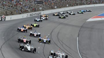 FORT WORTH, TX - JUNE 09: Josef Newgarden, driver of the #1 Verizon Team Penske Chevrolet (Photo by Robert Laberge/Getty Images)