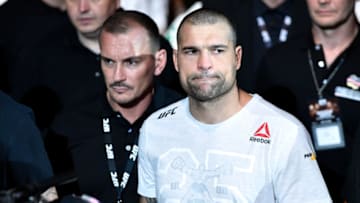 HAMBURG, GERMANY - JULY 22: Mauricio Rua of Brazil prepares to fight Anthony Smith in their light heavyweight bout during the UFC Fight Night at Barclaycard Arena on July 22, 2018 in Hamburg, Germany. (Photo by Jeff Bottari/Zuffa LLC/Zuffa LLC via Getty Images)
