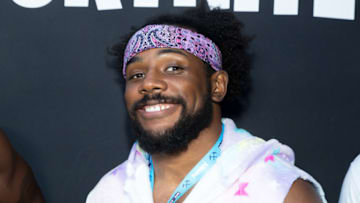 LOS ANGELES, CALIFORNIA - JUNE 12: WWE's Xavier Woods attends the Epic Games Hosts Fortnite Party Royale on June 12, 2018 in Los Angeles, California. (Photo by Greg Doherty/Getty Images)