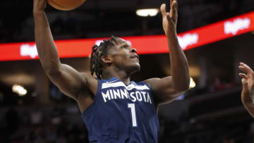 Minnesota Timberwolves forward Anthony Edwards returns home to Atlanta to take on the Hawks. Mandatory Credit: Bruce Kluckhohn-USA TODAY Sports