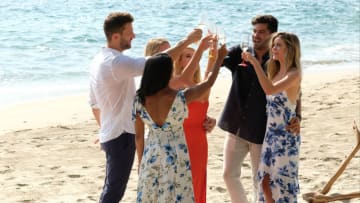 BACHELOR IN PARADISE - "607" - In a moving and stunning three-hour season finale, Chris Harrison and a studio audience watch as the four remaining couples - Demi and Kristian, Chris and Katie, Dylan and Hannah, and Clay and Nicole - spend one last night in the fantasy suites deciding if they are ready to take their relationships to the next level outside of Paradise. No one knows what the night will bring to these love-struck couples. Engagements, breakups and plenty of tears springing from both joy and heartbreak make for a compelling season finale to "Bachelor in Paradise," TUESDAY, SEPT. 17 (8:00-11:00 p.m., EDT), on ABC. (ABC/John Fleenor)CHRIS BUKOWSKI, KATIE MORTON, KRISTIAN HAGGERTY, DEMI BURNETT, DYLAN BARBOUR, HANNAH GODWIN