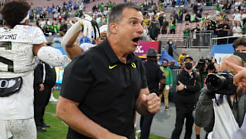 Mario Cristobal Mandatory Credit: Kirby Lee-USA TODAY Sports