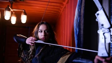 The 100 -- "Matryoshka" -- Image Number: HU610b_0259b.jpg -- Pictured: Tasya Teles as Echo -- Photo: Diyah Pera/The CW -- © 2019 The CW Network, LLC. All rights reserved.