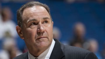 TULSA, OK - AUGUST 23: Head coach Gary Kloppenburg of the Tulsa Shock eyes the clock in the final moments against the San Antonio Silver Stars during the WNBA game on August 23, 2013 at the BOK Center in Tulsa, Oklahoma. NOTE TO USER: User expressly acknowledges and agrees that, by downloading and or using this photograph, User is consenting to the terms and conditions of the Getty Images License Agreement. Mandatory Copyright Notice: Copyright 2013 NBAE (Photo by Shane Bevel/NBAE via Getty Images)