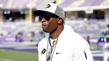 Colorado football head coach Deion Sanders was called a true "ball coach" endearingly by a legendary long-time coach in the SEC Mandatory Credit: Tim Heitman-USA TODAY Sports