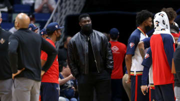 New Orleans Pelicans forward Zion Williamson, Credit: Chuck Cook-USA TODAY Sports