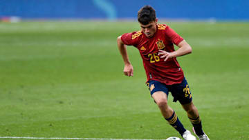 Pedri of Spain (Photo by Pablo Morano/BSR Agency/Getty Images)