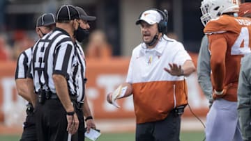 Tom Herman, Texas Football Mandatory Credit: Ricardo B. Brazziell-USA TODAY NETWORK