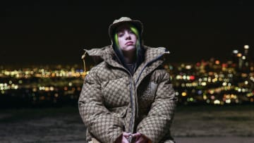 LOS ANGELES, CALIFORNIA - FEBRUARY 25: Billie Eilish at Apple’s "Billie Eilish: The World’s A Little Blurry" Live Premiere Event. "Billie Eilish: The World’s A Little Blurry" film is now streaming on Apple TV+. (Photo by Koury Angelo/Getty Images for Apple)