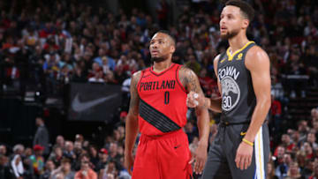 PORTLAND, OR - FEBRUARY 14: Damian Lillard
