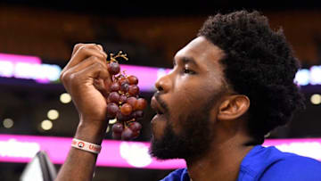 Joel Embiid, Philadelphia 76ers (Photo by Brian Babineau/NBAE via Getty Images)