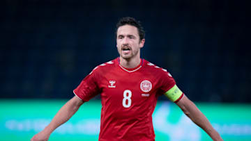 Thomas Delaney (Photo by LISELOTTE SABROE/Ritzau Scanpix/AFP via Getty Images)
