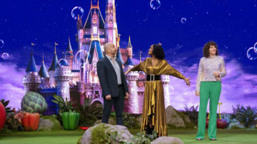 “Foodtastic” is an immersive global competition series in which highly skilled artists create extravagant scene work and larger-than-life sculptures made entirely out of food. Hosted by Keke Palmer. (Disney/Mitch Haaseth)