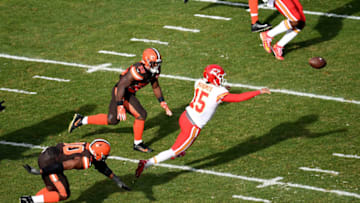Patrick Mahomes #15 of the Kansas City Chiefs (Photo by Jason Miller/Getty Images)