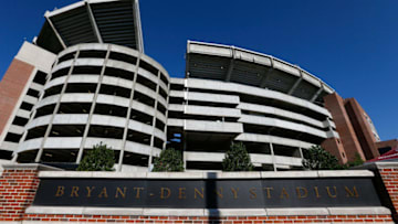 TUSCALOOSA, AL - OCTOBER 05: A general view of Bryant-Denny Stadium prior to the game between the Alabama Crimson Tide and Georgia State Panthers on October 5, 2013 in Tuscaloosa, Alabama. (Photo by Kevin C. Cox/Getty Images)