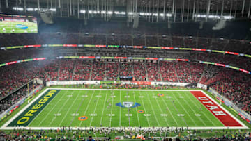 Pac-12 Championship Game between the Oregon Ducks and the Utah football. (Kirby Lee-USA TODAY Sports)