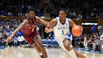 Duke basketball guard Trevor Keels (Rob Kinnan-USA TODAY Sports)