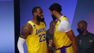 Anthony Davis, LeBron James (Photo by Kevin C. Cox/Getty Images)