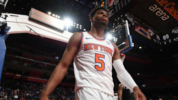 New York Knicks Dennis Smith Jr. (Photo by Chris Schwegler/NBAE via Getty Images)