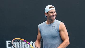 Rafael Nadal of Spain (Photo by Andy Cheung/Getty Images)
