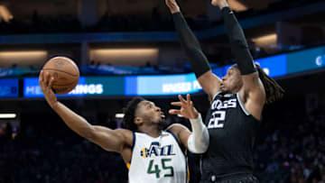 Utah Jazz guard Donovan Mitchell (Kyle Terada-USA TODAY Sports)