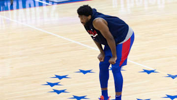 Philadelphia 76ers, Joel Embiid Mandatory Credit: Bill Streicher-USA TODAY Sports