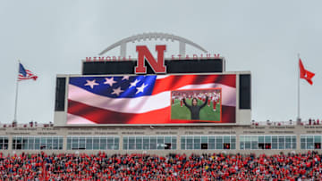 LINCOLN, NE - SEPTEMBER 29: Fans await the start of the game between the Nebraska Cornhuskers and the Purdue Boilermakers at Memorial Stadium on September 29, 2018 in Lincoln, Nebraska. (Photo by Steven Branscombe/Getty Images)