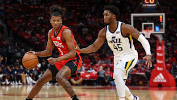 Utah Jazz guard Donovan Mitchell (Troy Taormina-USA TODAY Sports)