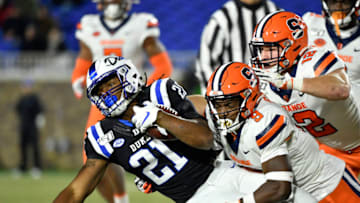 Duke football running back (Photo by Grant Halverson/Getty Images)