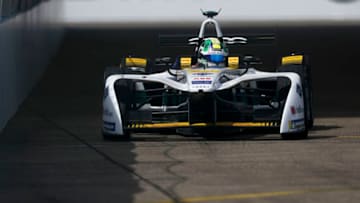 BERLIN, GERMANY - MAY 19: In this handout provided by FIA Formula E, Lucas Di Grassi (BRA), Audi Sport ABT Schaeffler, Audi e-tron FE04 (Photo by Formula E via Getty Images)