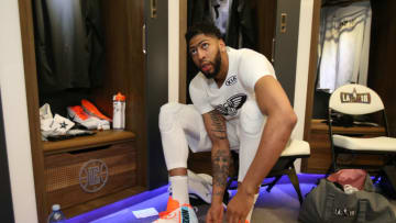 LOS ANGELES, CA - FEBRUARY 18: Anthony Davis