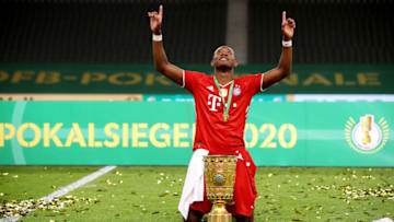 David Alaba, Bayern Munich. (Photo by Alexander Hassenstein/Getty Images)