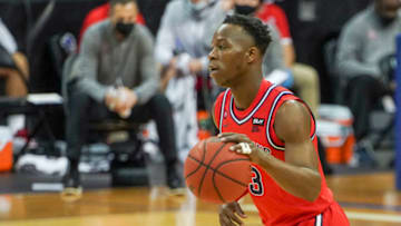 St. John's basketball guard Rasheem Dunn (Photo by Porter Binks/Getty Images)