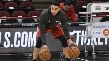 Denzel Valentine, Chicago Bulls Mandatory Credit: David Banks-USA TODAY Sports