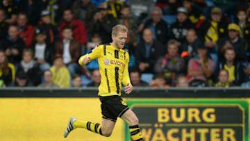 ALTACH, AUSTRIA - AUGUST 05: Andre Schuerrle of Dortmund in action during the friendly match between AFC Sunderland v Borussia Dortmund at Cashpoint Arena on August 5, 2016 in Altach, Austria. (Photo by Deniz Calagan/Getty Images)