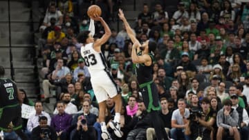 The Boston Celtics take on the Spurs at the TD Garden on March 26 -- and Hardwood Houdini has your injury report, lineups, TV channel, and predictions Mandatory Credit: Scott Wachter-USA TODAY Sports