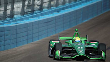 AVONDALE, AZ - APRIL 06: Spencer Pigot, driver of the #21 Ed Carpenter Racing Chevrolet IndyCar (Photo by Christian Petersen/Getty Images)