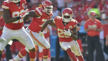 Jamaal Charles. Mandatory Credit: Denny Medley- USA TODAY Sports